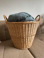 Rotan Mand voor Plaids, Ophalen, Gebruikt, Mand, Rond