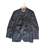 Hugo Boss pak Bertolucci Movie gestreept zwart grijs 56 XXL, Kleding | Heren, Kostuums en Colberts, XX, Maat 56/58 (XL), Ophalen of Verzenden