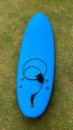 Olaian Surfboard 6ft softboard (met Vinnen & leash), Watersport en Boten, Ophalen, Gebruikt, Funboard, Met koord