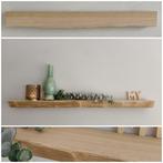 Zwevende wandplank - decoratief schap eiken 80 cm #83B, Houtatelier M.Y., Info@myhoutatelier.nl, Nieuw, Ophalen of Verzenden