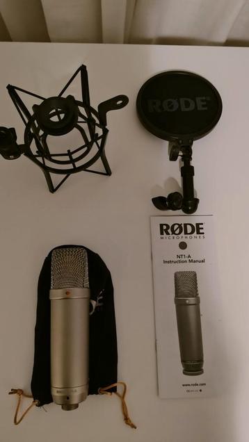 RØDE NT1-A Studiomicrofoon - Compleet in doos! beschikbaar voor biedingen