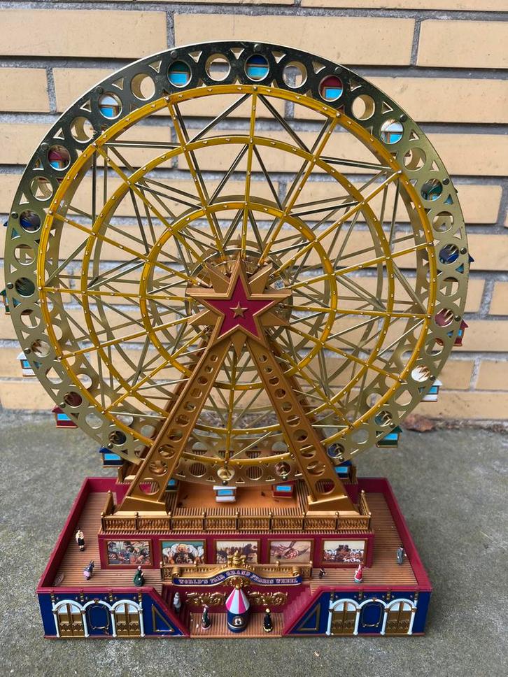 Mr. Christmas Reuzenrad - Grote Versie - Niet Lemax, Diversen, Kerst, Gebruikt, Ophalen of Verzenden