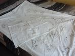 dekbedovertrek kinderledikantje 100 x 135 + sloopje, Gebruikt, Jongetje of Meisje, Wit, Dekbedovertrek