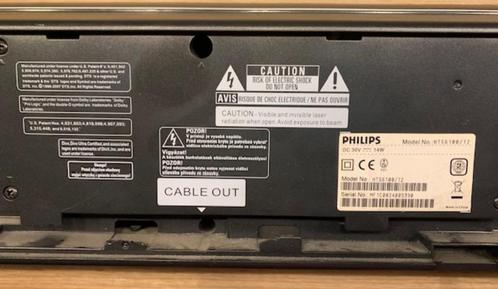 Soundbar DVD Home Theater, Audio, Tv en Foto, Home Cinema-sets, Gebruikt, Dvd-speler, Soundbar, 70 watt of meer, Philips, Ophalen