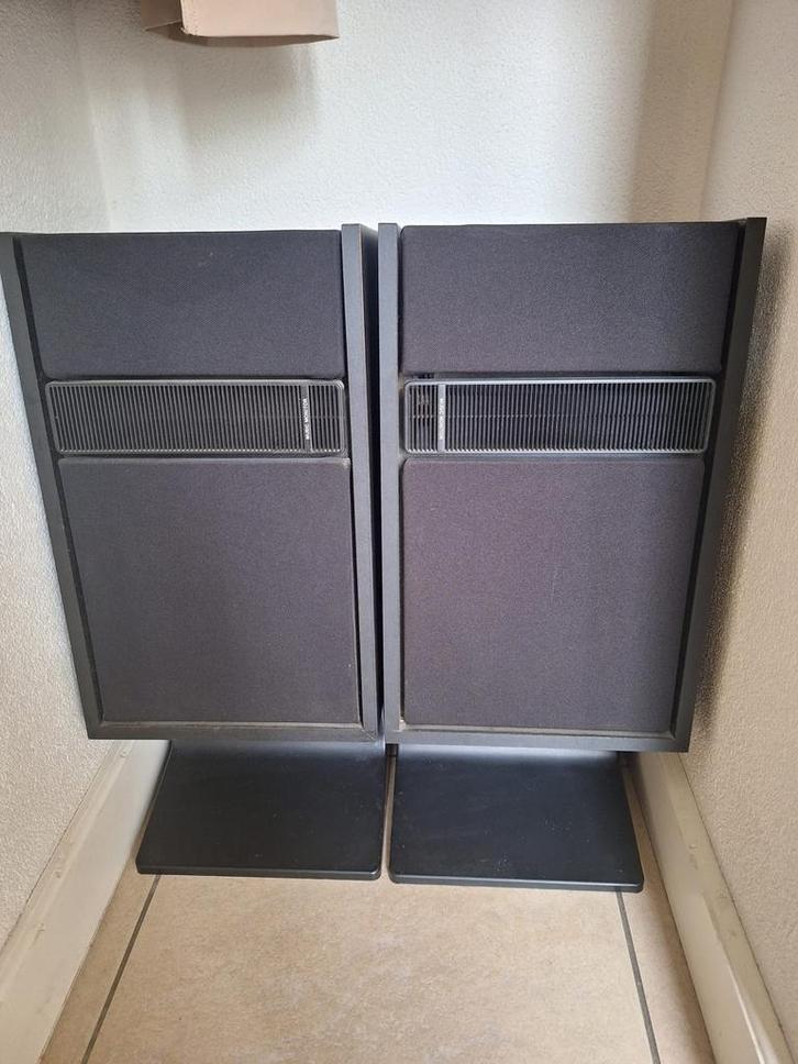 Bose 301 Series I Vintage Speakers + Stands, Audio, Tv en Foto, Luidsprekers, Gebruikt, Front, Rear of Stereo speakers, Minder dan 60 watt