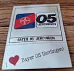 Panini Fussball 88 glimmend logo van Bayer 05 Uerdingen, Ophalen of Verzenden, Zo goed als nieuw, Buitenlandse clubs, Poster, Plaatje of Sticker