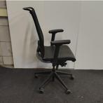 Kastel Bureaustoel Netweave Leder Zwart, Gebruikt, Zwart, Ophalen of Verzenden, Bureaustoel