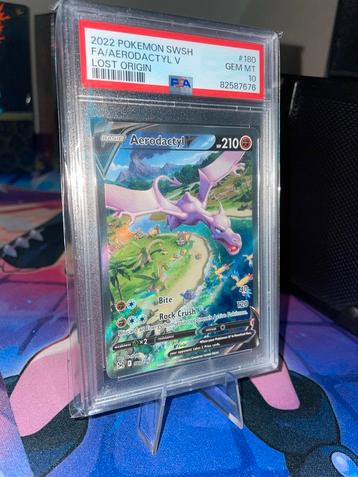 Aerodactyl V PSA 10 - Lost Origin beschikbaar voor biedingen