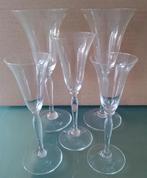 5 glazen van het servies Romanda  ontwerper Copier Leerdam, Antiek en Kunst, Antiek | Glas en Kristal, Ophalen of Verzenden