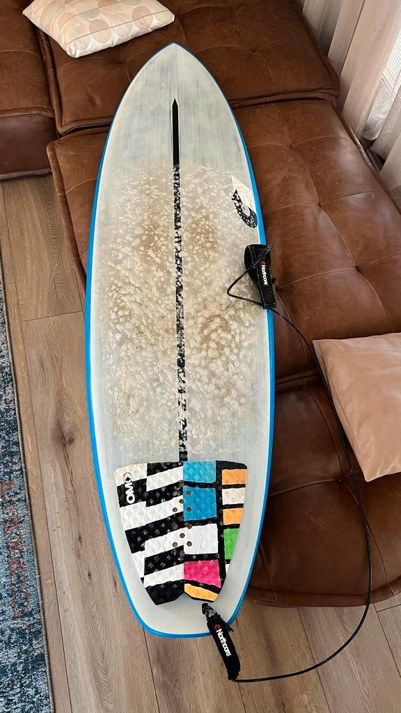 Torq Bigboy 6'6" Surfboard - Perfecte Allrounder!, Watersport en Boten, Golfsurfen, Zo goed als nieuw, Shortboard, Met vinnen