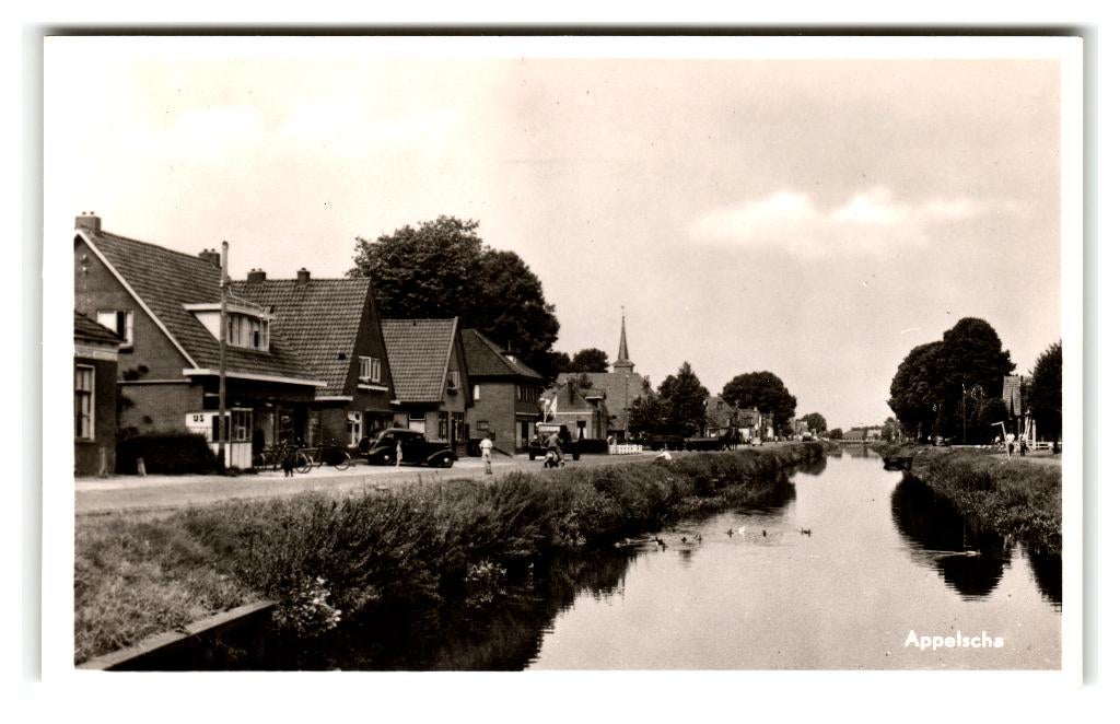 Appelscha, Ophalen of Verzenden, 1940 tot 1960, Ongelopen, Friesland