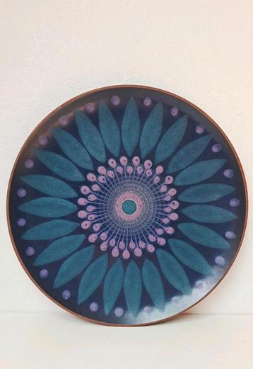 Mooi groot vintage MCM keramieken bord. Porta Celi Spain. beschikbaar voor biedingen