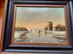 Winterlandschap, Ophalen