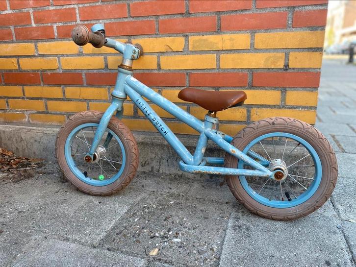 Loopfiets little dutch, Fietsen en Brommers, Fietsen | Kinderfietsjes, Gebruikt, Minder dan 16 inch, Ophalen