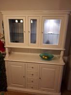 Buffetkast met verlichting, Huis en Inrichting, Kasten | Buffetkasten, Gebruikt, Glas, Klassiek, 150 tot 200 cm