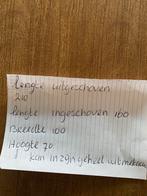 Indonische teak houten tafel, Drie personen of meer, Overige soorten, Overige typen