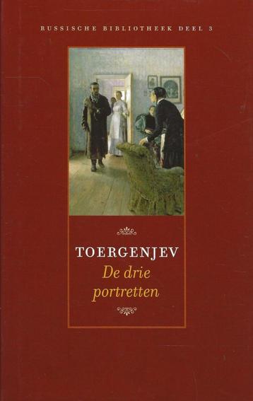 De drie portretten -I.S. Toergenjev -Russische bibliotheek 3 beschikbaar voor biedingen