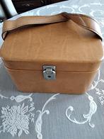 Retro beautycase, Ophalen of Verzenden, Zo goed als nieuw, Hardcase, Met spiegeltje(s)