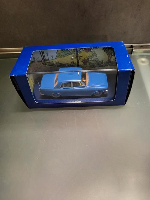 Kuifje in de auto - L'ILE NOIRE modelauto, Hobby en Vrije tijd, Modelauto's | 1:43, Zo goed als nieuw, Auto, Overige merken, Ophalen of Verzenden