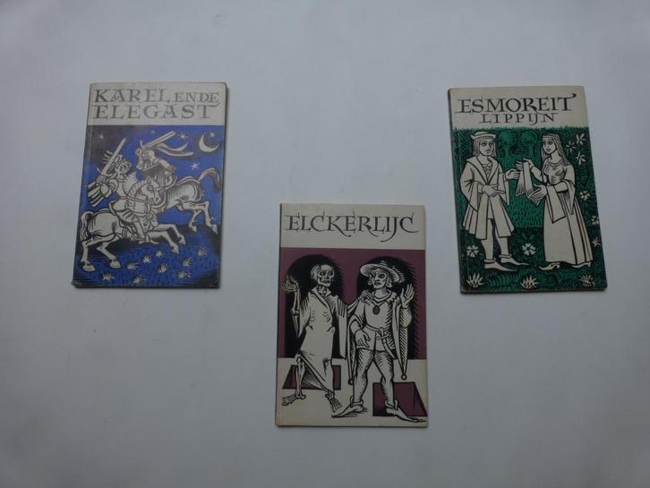 Karel en Elegast, Esmoreit en Elckerlijc, Boeken, Literatuur, Gelezen, Nederland, Ophalen of Verzenden