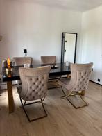 Eric kuster style stoelen - Beige, Huis en Inrichting, Complete eetkamers, Ophalen, Zo goed als nieuw