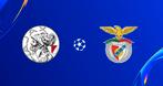 1 kaart Ajax - Benfica, vak 413, Noord C, rij 20, Tickets en Kaartjes, Losse kaart, Twee personen, November, Europa of Champions League