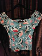 Vintage Stijl Top Collectif ( Mermaid Print) .., Nieuw, Maat 38/40 (M), Ophalen of Verzenden