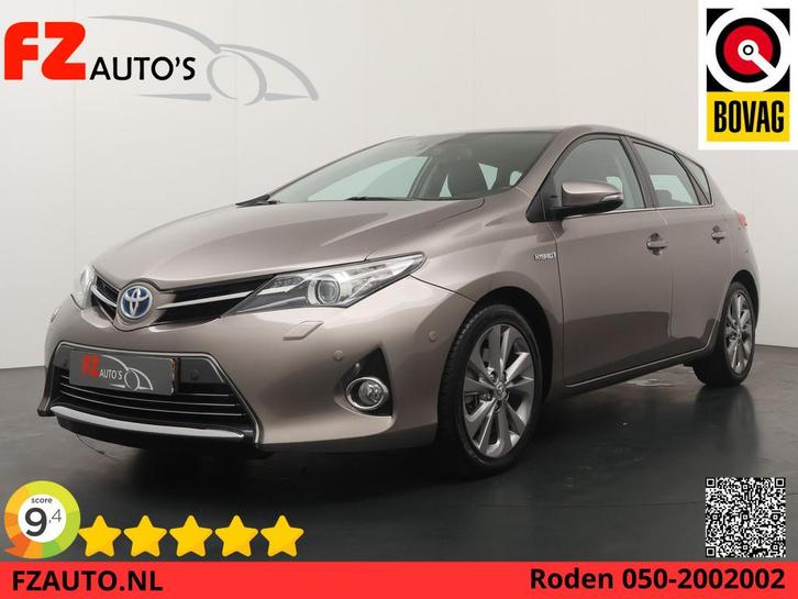 Toyota Auris 1.8 Hybrid Executive - Navigatie - Climate Cont, Auto's, Toyota, Bedrijf, Te koop, Auris, ABS, Achteruitrijcamera