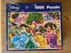 Disney Prinsessen Puzzel 1000 stukjes, Ophalen of Verzenden, Meer dan 50 stukjes, Gebruikt, 6 jaar of ouder