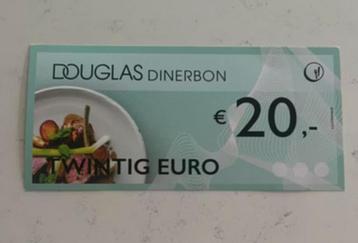 Douglas Dinerbon voucher code (twv € 20) in 500 restaurants