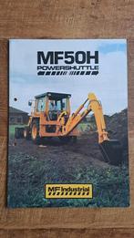 Oude folder MF 50 H graaflaad-combinatie Massey Ferguson, Ophalen of Verzenden, Zo goed als nieuw, Folder