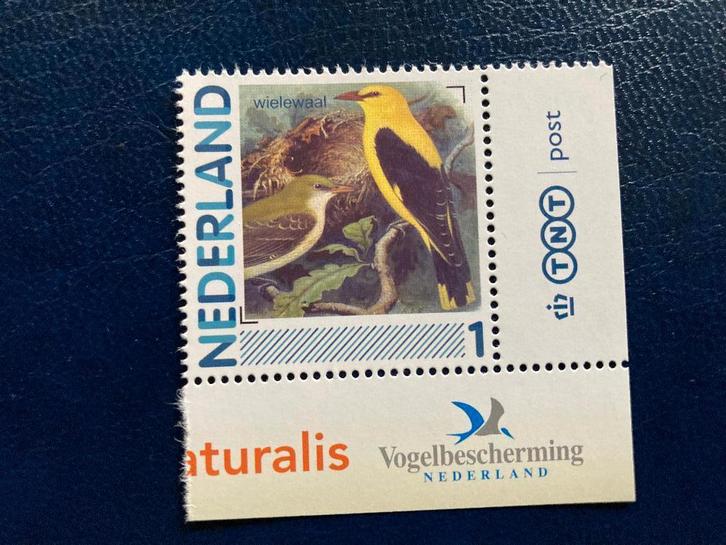 Persoonlijke postzegel vogels hoekstuk de Wielewaal, Postzegels en Munten, Postzegels | Nederland, Postfris, Na 1940, Verzenden