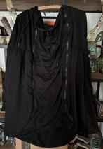 Zwarte Hoodie vest met Rits - Maat XXL nieuw, Kleding | Dames, Ophalen of Verzenden, Nieuw, Maat 46/48 (XL) of groter, Zwart