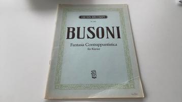 Pianoboek, Busoni fantasia contrappuntistica nr 3491 beschikbaar voor biedingen