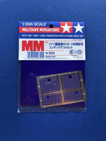 Tamiya 35217 German Tiger I Tank Early Production PE 1/35 beschikbaar voor biedingen