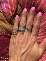 18 karaats pinkring snake ring, Verzenden, Dame, Goud, Kleiner dan 17
