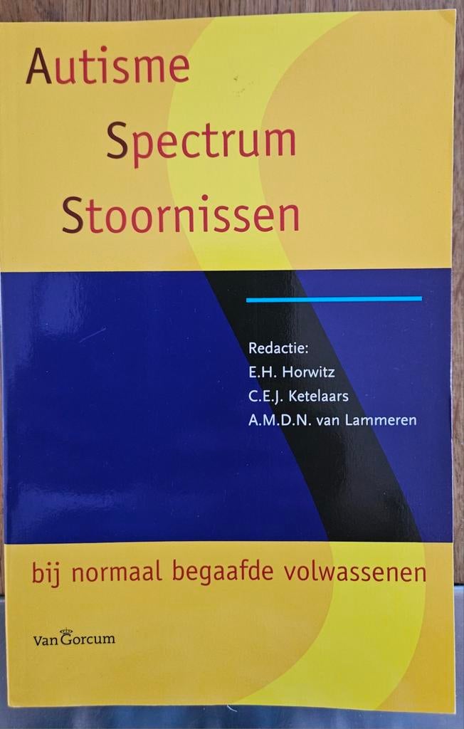 Autisme Spectrum Stoornissen bij normaal begaafde, Boeken, Ophalen, Zo goed als nieuw, Functieleer of Neuropsychologie, Horwitz
