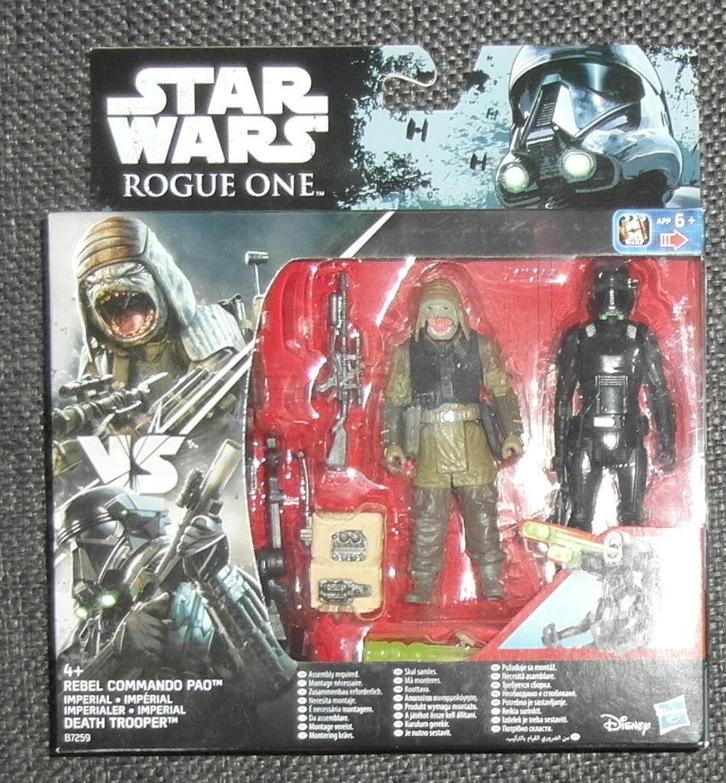 Star wars Rebel Commando Pao en Imperial death trooper 2016, Verzamelen, Star Wars, Nieuw, Actiefiguurtje, Ophalen of Verzenden