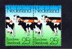Nvph 1052 paartje koeien 1974 postfris, Postzegels en Munten, Postzegels | Nederland, Ophalen of Verzenden, Na 1940, Postfris