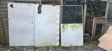 3 voliere panelen   beschikbaar voor biedingen