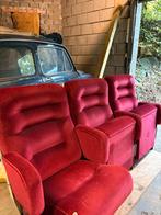 Bioscoopstoelen - Set van 3, Huis en Inrichting, Stoelen, Ophalen, Gebruikt, Drie, Stof