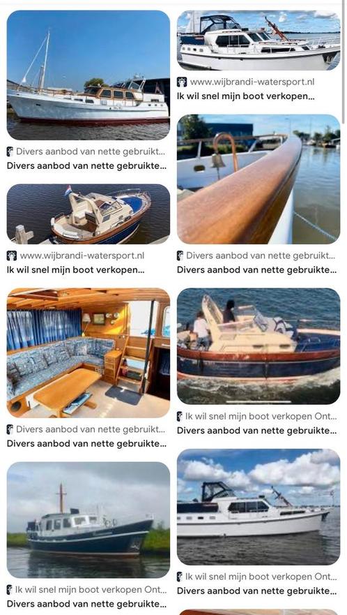 Kotter | Kruiser | Vlet | Cruiser | Spitsgatter GEZOCHT!, Watersport en Boten, Accessoires en Onderhoud, Ophalen of Verzenden