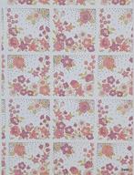 13960 Retro behang roze bloemen jaren 60 pastel swiet, Ophalen of Verzenden, 75 m² of meer, Roze
