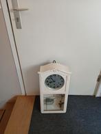 antieke klok, gespoten in crème kleur, Antiek en Kunst, Antiek | Klokken, Ophalen