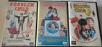 Problem Child 1,2 & 3 Trilogy VHS Comedy EX-RENTAL, Alle leeftijden, Ophalen of Verzenden, Gebruikt, Tekenfilms en Animatie