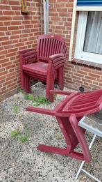 Hartman Tuinstoelen Bordeaux - 5 stuks, Ophalen of Verzenden