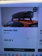 renault clio ( model 2019) dakkoffer en dakdragers, Auto diversen, Dakkoffers, Ophalen, Nieuw