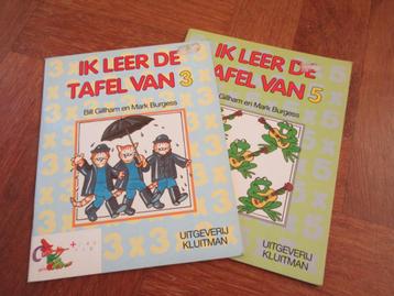 2 x Ik leer de tafel van ( 3 en 5 ) beschikbaar voor biedingen