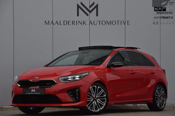 Kia Ceed 1.6 T-GDi Automaat GT Panodak, Camera, JBL, Stoelve, Auto's, Kia, Bedrijf, Te koop, (Pro) Cee d, Achteruitrijcamera, Adaptive Cruise Control