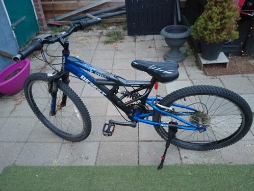 Stoere jongens mountainbike 24 insch zie foto,s, Fietsen en Brommers, Fietsen | Crossfietsen en BMX, Ophalen of Verzenden